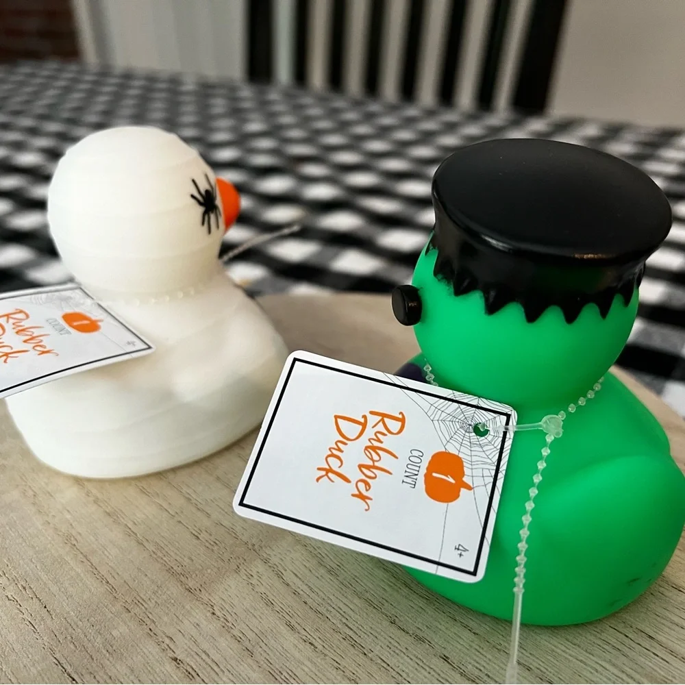 Target Halloween rubber ducks 2022 Set of four.